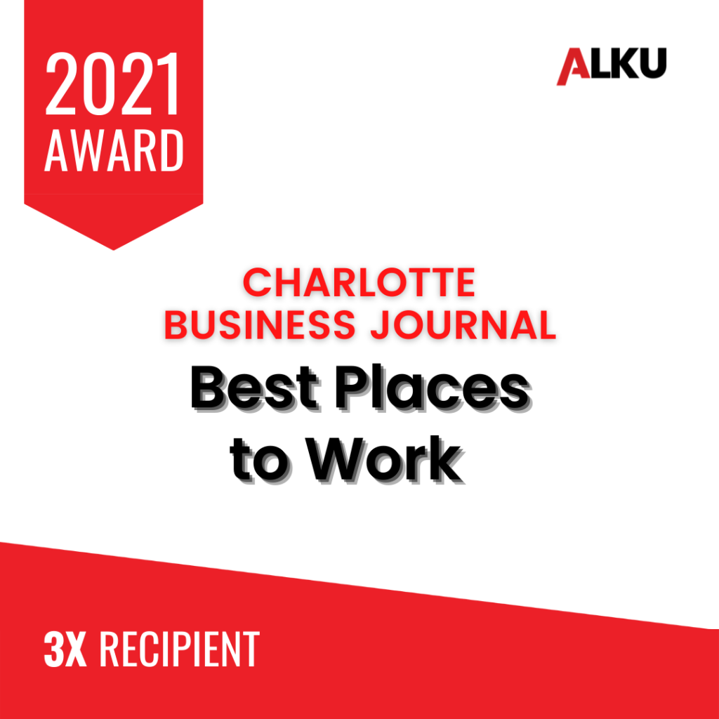 Alku Named A 2021 Charlotte Business Journal’s Best Places To Work Alku